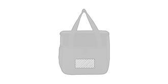 Sac isotherme Basic en polyester Costow - Impression Bas