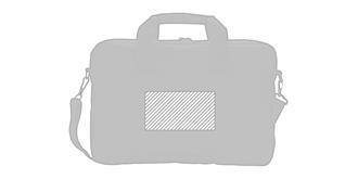 Sac pour ordinateur portable 15.4” Merius - Marquage Verso