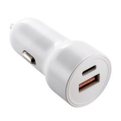 Chargeur de voiture USB-C et USB Vallego