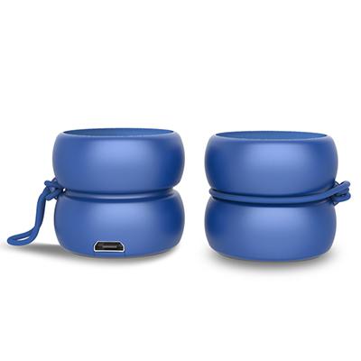 Enceinte Bluetooth YoYo mono speaker Bleu