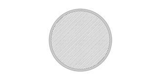 Ouvre-bouteille forme rond en bambou Goonito - Impression Haut