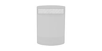 Humidificateur en bambou Wickel - Impression avant en haut