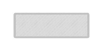 Bloc en liège naturel pour le yoga Natura - Marquage Verso