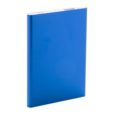 Power Bank en aluminium Kelstan Bleu