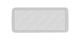 Power bank de 10 000 mAh en plastique Larvin - Marquage Verso