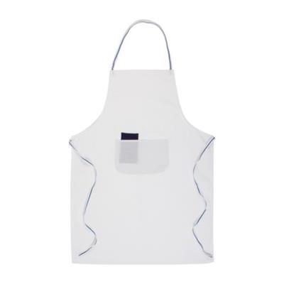 Tablier en coton et polyester Bacatil Blanc