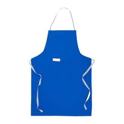 Tablier en coton et polyester Bacatil Bleu