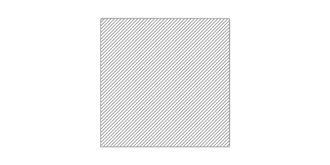 Bloc en verre de forme carré Lousvile - Marquage Recto