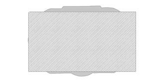 Boite à pilules ronde en plastique Drigonenaz - Impression Haut