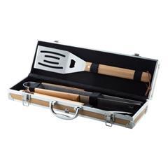 OBG PUB - Set de barbecue de 3 accessoires en bambou Kyes