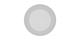 Thermos isotherme à double paroi Gyes - impression sur couvercle