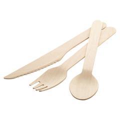 OBG.PUB - Set couverts en bois naturel Wools Set couverts en bois naturel Wools