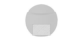 Humidificateur de bureau de 130 ml Kaedy - Marquage Recto