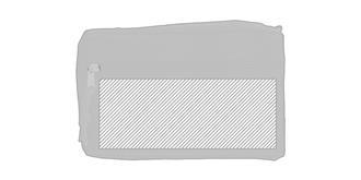 Trousse de maquillage en PET recyclé Kipose - Impression Poche