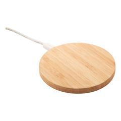 OBG PUB - Chargeur sans fil écologique en bambou Harqus