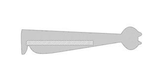 Règle en bois de forme chat Kassimy - Marquage Recto