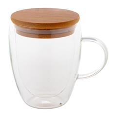 OBG PUB - Mug thermos à double paroi en verre Fasye