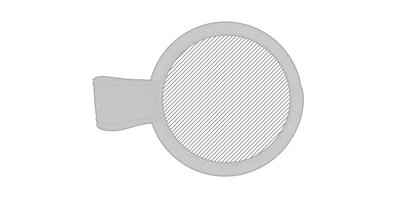 OBG.PUB - Boîte à bijoux avec miroir en bambou Hasrey - Impression sur la boite Boîte à bijoux avec miroir en bambou Hasrey - Impression sur la boite