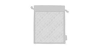 Sac à provisions en coton recyclé Hards - Marquage Recto