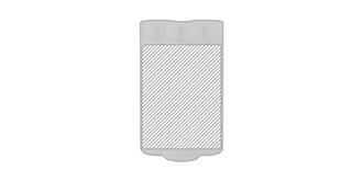 Gourde de sport en acier inoxydable Molten - Marquage autour