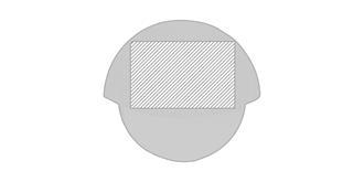 Roulette à pizza en acier inoxydable Titor - Marquage Recto