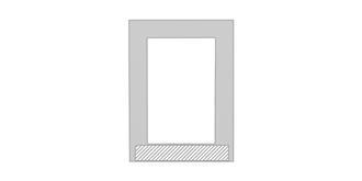 Cadre photo en bois naturel Lilan - Impression Bas