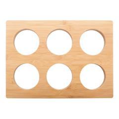 Porte bouteille de vin en bambou Albaringo