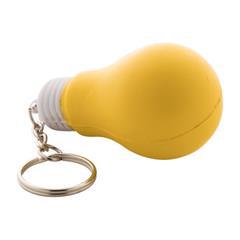 OBG PUB - Porte-clés antistress en mousse forme ampoule Axir