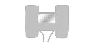 Jumelles en plastique avec cordon Wanderex - Marquage Recto