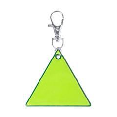 OBG PUB - Porte-clés triangle réfléchissant en PVC Goreflec