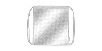 Sac piscine écologique en coton Ferae - Marquage Recto