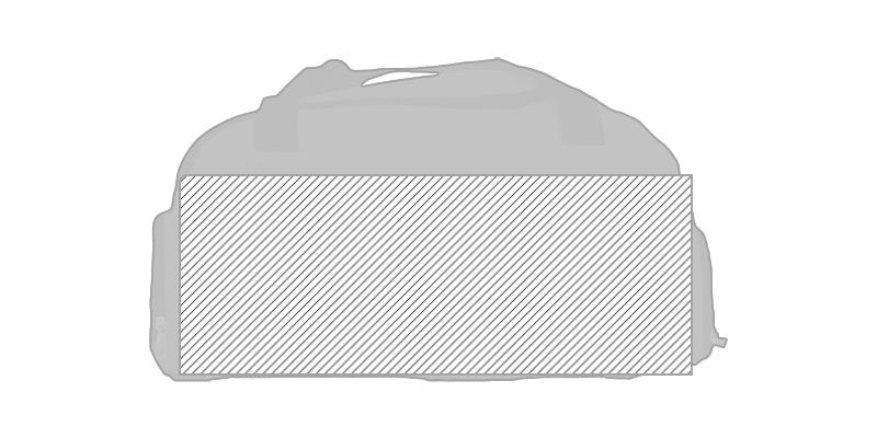 OBG.PUB - Sac à dos/de sport en nylon Zarpye - Marquage Verso Sac à dos/de sport en nylon Zarpye - Marquage Verso