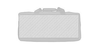 Sac de sport résistant en polyester Lutux - Marquage Recto