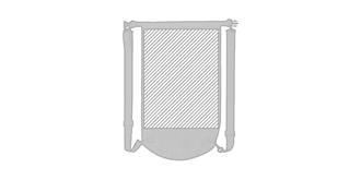 Sac marin étanche et indéchirable en polyester Jua - Marquage Verso