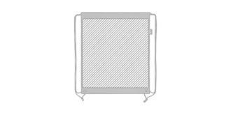 Sac piscine en matière PET recyclé Farusy - Marquage Recto