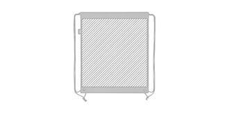 Sac piscine en matière PET recyclé Farusy - Marquage Verso