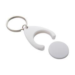 Porte-clés jeton pour caddy en plastique Neully