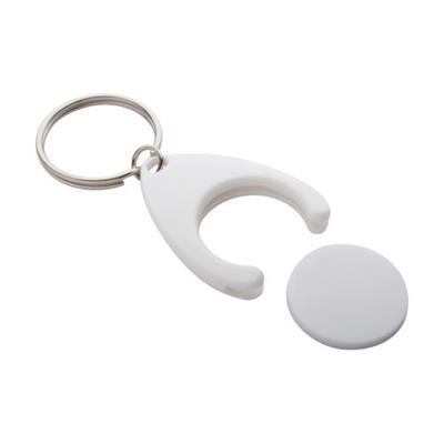 OBG.PUB - Porte-clés jeton pour caddy en plastique Neully Porte-clés jeton pour caddy en plastique Neully