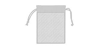 Sac réutilisable écologique en coton Geras - Marquage Recto