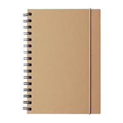 OBG PUB - Carnet A5 à spirale couverture en carton Jarsy