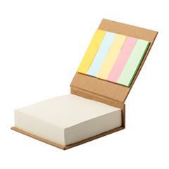 OBG PUB - Bloc-notes format A6 avec feuilles adhésives Gurea