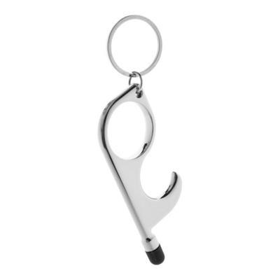 Porte-Clé hygiénique tactile en ABS Cimas Argent