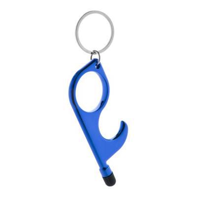 Porte-Clé hygiénique tactile en ABS Cimas Bleu