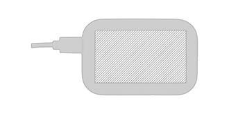 Écouteurs Bluetooth en ABS Vondel - Impression Haut