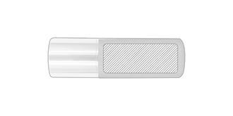 Clé USB en bois Twoca - Marquage Recto