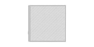 Réveil en bambou avec thermomètre Boolar - Impression Droite