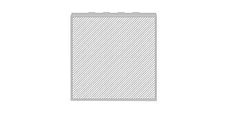 Réveil en bambou avec thermomètre Boolar - Impression Haut