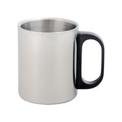OBG PUB - Mug double paroi de 175 ml en acier Gyras