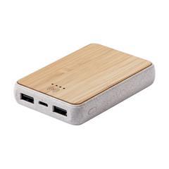 Power bank USB en bambou Gorit