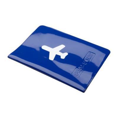 Etui pour passeport en PVC Klimba Bleu